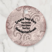 Creëer Uw eigen aangepaste ontwerp Bedankjes Labels (Voorkant)