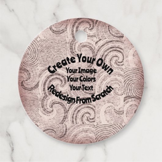 Creëer Uw eigen aangepaste ontwerp Bedankjes Labels (Voorkant)