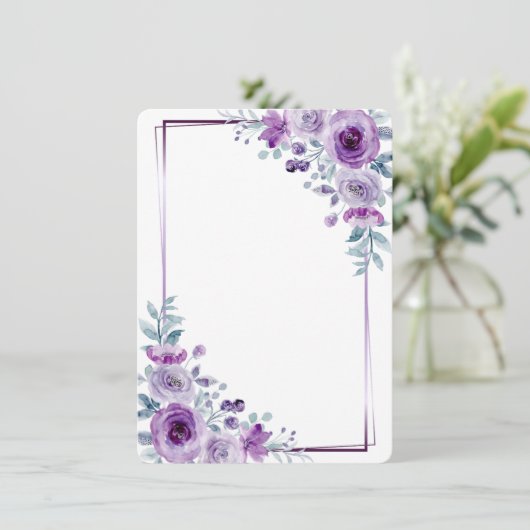 Creëer Uw eigen aangepaste ontwerp Bedankkaart (Staand voorkant)