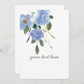 Creëer Uw eigen aangepaste ontwerp Bedankkaart (Voorkant / Achterkant)