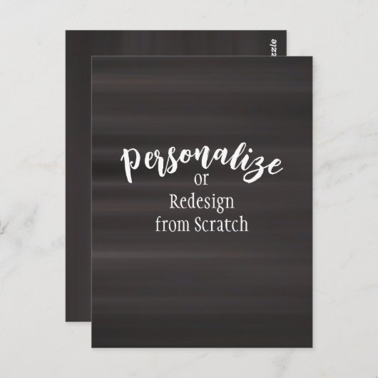 Creëer Uw eigen aangepaste ontwerp Briefkaart (Voorkant / Achterkant)