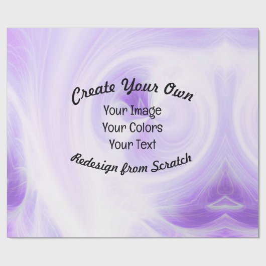 Creëer Uw eigen aangepaste ontwerp Cadeaupapier (Vlak)