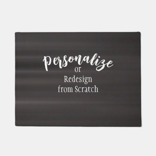 Creëer Uw eigen aangepaste ontwerp Deurmat (Voorkant)