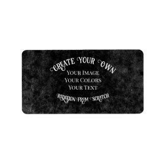 Creëer Uw eigen aangepaste ontwerp Etiket
