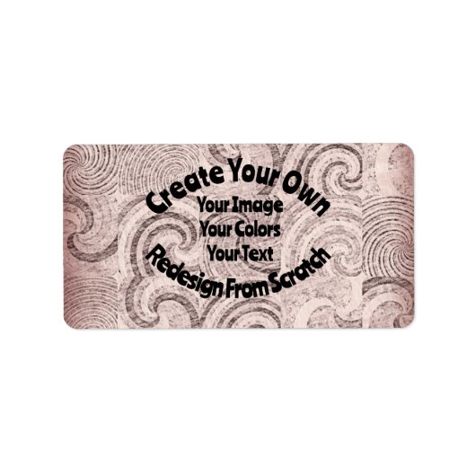 Creëer Uw eigen aangepaste ontwerp Etiket (Voorkant)