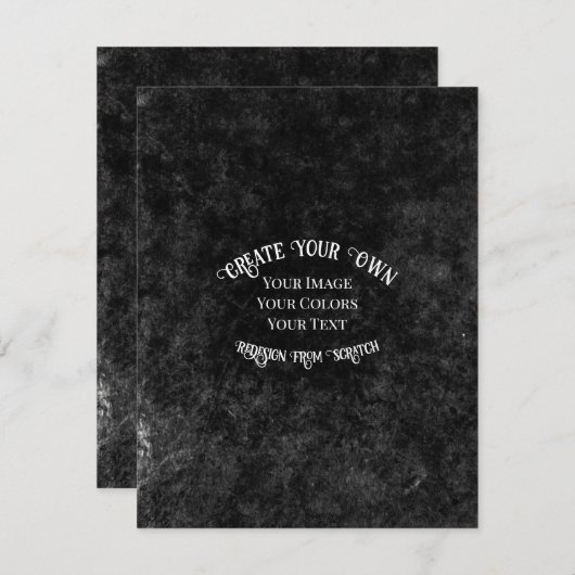 Creëer Uw eigen aangepaste ontwerp Feestdagenkaart (Voorkant / Achterkant)