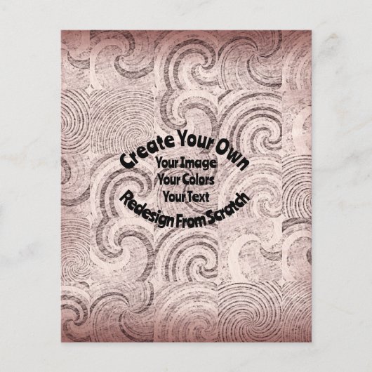 Creëer Uw eigen aangepaste ontwerp Flyer (Voorkant)