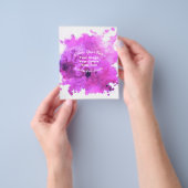 Creëer Uw eigen aangepaste ontwerp Flyer (Hand)