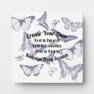 Creëer Uw eigen aangepaste ontwerp Fotoplaat