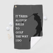 Creëer uw eigen aangepaste ontwerp golfhanddoeken golfhanddoek (Insitu)