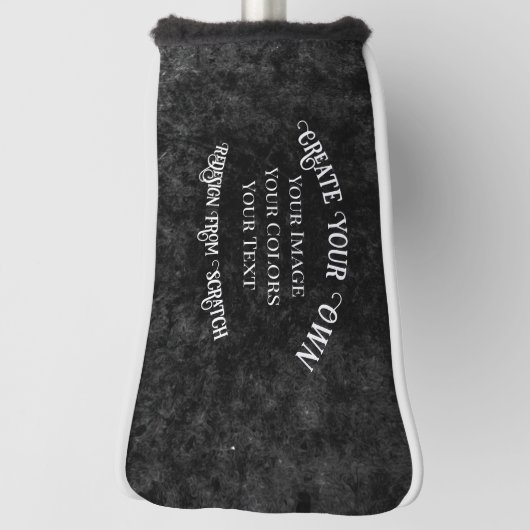 Creëer Uw eigen aangepaste ontwerp Golfheadcover (Draai 90)