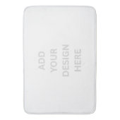 Creëer Uw eigen aangepaste ontwerp grote badmat (Voorkant Verticaal)