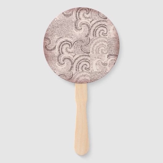 Creëer Uw eigen aangepaste ontwerp Handwaaier (Achterkant)