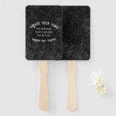 Creëer Uw eigen aangepaste ontwerp Handwaaier (Voorkant en achterkant)