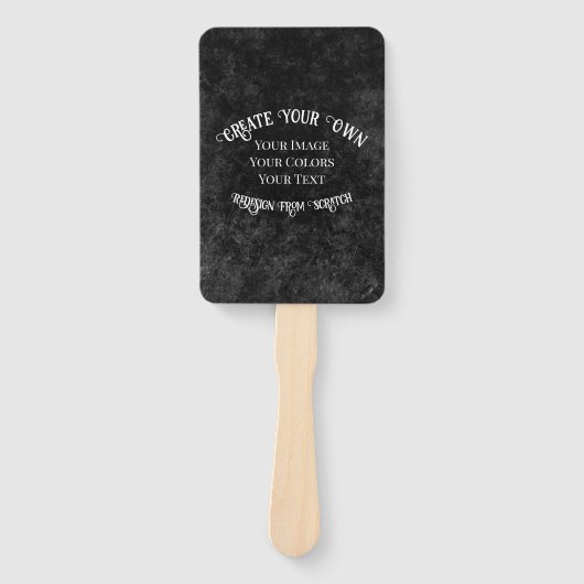 Creëer Uw eigen aangepaste ontwerp Handwaaier (Voorkant)