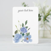 Creëer Uw eigen aangepaste ontwerp Kaart (Staand voorkant)