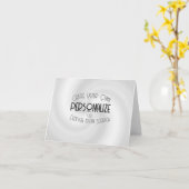 Creëer Uw eigen aangepaste ontwerp Kaart (Gele Bloem)