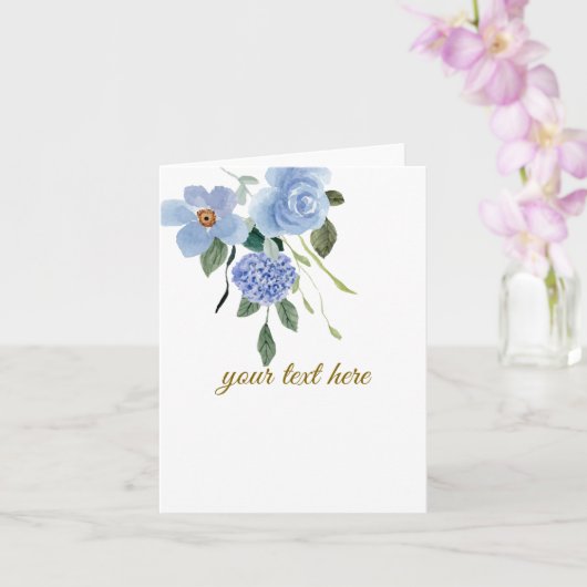 Creëer Uw eigen aangepaste ontwerp Kaart (Orchidee)