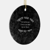 Creëer Uw eigen aangepaste ontwerp Keramisch Ornament (Rechts)