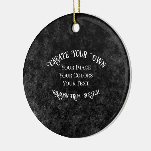 Creëer Uw eigen aangepaste ontwerp Keramisch Ornament (Links)