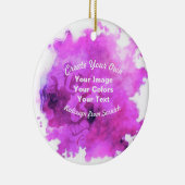 Creëer Uw eigen aangepaste ontwerp Keramisch Ornament (Rechts)