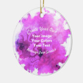 Creëer Uw eigen aangepaste ontwerp Keramisch Ornament (Links)