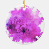 Creëer Uw eigen aangepaste ontwerp Keramisch Ornament (Achterkant)