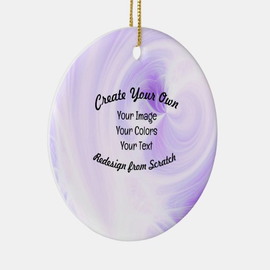 Creëer Uw eigen aangepaste ontwerp Keramisch Ornament (Rechts)
