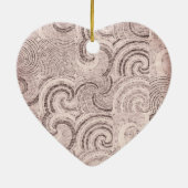 Creëer Uw eigen aangepaste ontwerp Keramisch Ornament (Achterkant)