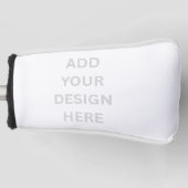 Creëer uw eigen aangepaste ontwerp kussens putter golfheadcover (Voorkant)