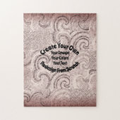 Creëer Uw eigen aangepaste ontwerp Legpuzzel (Verticaal)