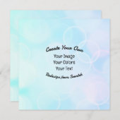 Creëer Uw eigen aangepaste ontwerp/Logo Feestdagenkaart (Voorkant / Achterkant)