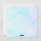 Creëer Uw eigen aangepaste ontwerp/Logo Feestdagenkaart (Achterkant)