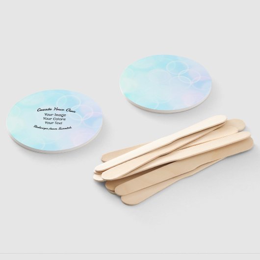 Creëer Uw eigen aangepaste ontwerp/Logo Handwaaier (Niet-gemonteerd)