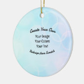 Creëer Uw eigen aangepaste ontwerp/Logo Keramisch Ornament (Links)