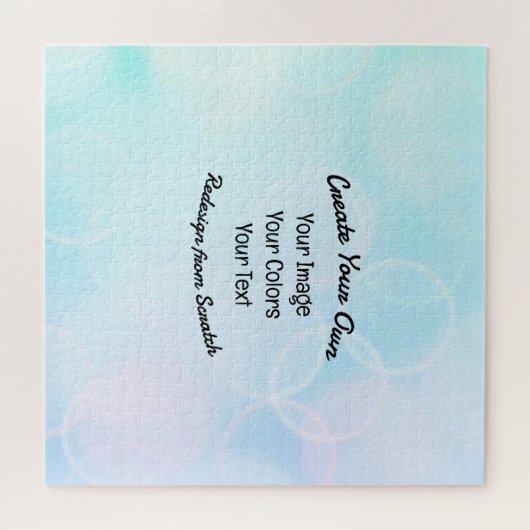 Creëer Uw eigen aangepaste ontwerp/Logo Legpuzzel (Horizontaal)