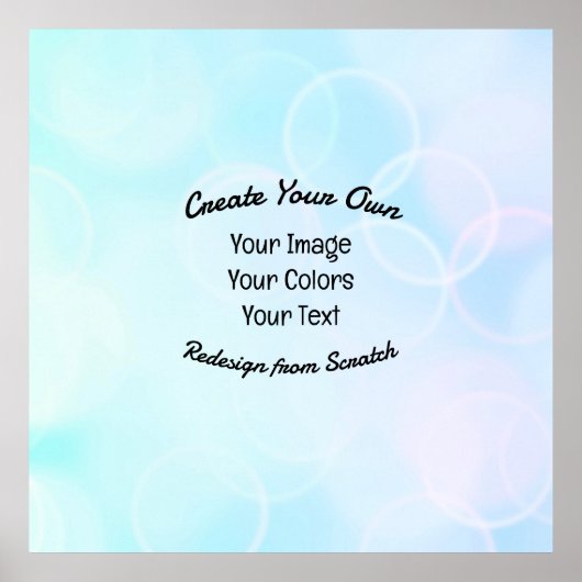 Creëer Uw eigen aangepaste ontwerp/Logo Poster (Voorkant)