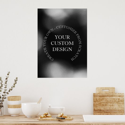 Creëer Uw eigen aangepaste ontwerp/Logo Poster (Keuken)