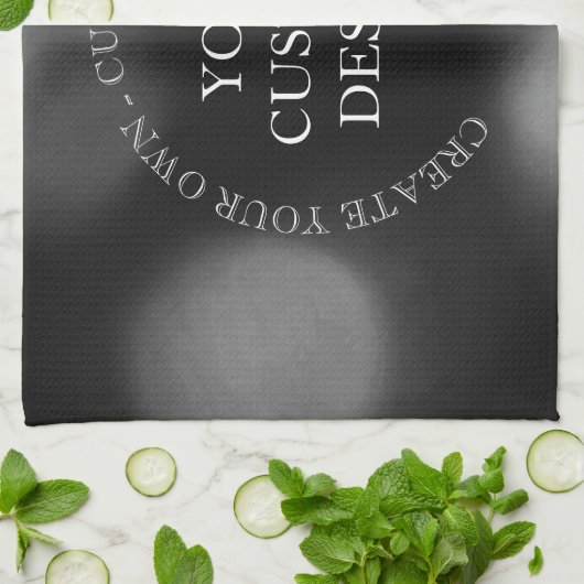 Creëer Uw eigen aangepaste ontwerp/Logo Theedoek (Gevouwen)