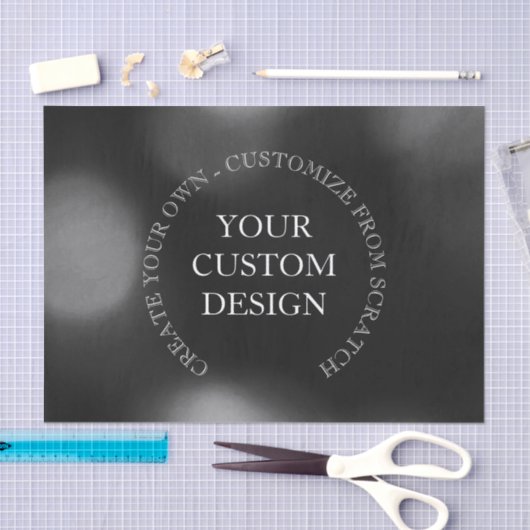 Creëer Uw eigen aangepaste ontwerp/Logo Tissuepapier (Craft)