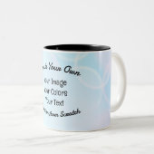 Creëer Uw eigen aangepaste ontwerp/Logo Tweekleurige Koffiemok (Voorkant rechts)