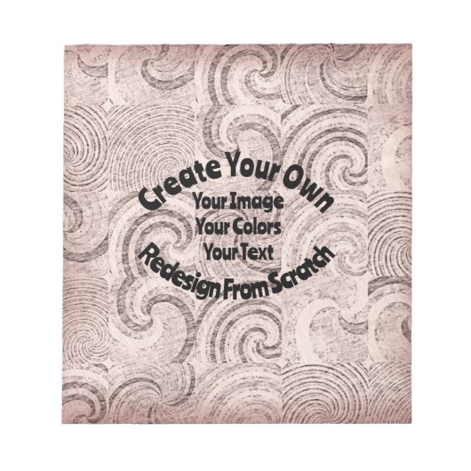 Creëer Uw eigen aangepaste ontwerp Notitieblok (Voorkant)