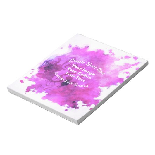 Creëer Uw eigen aangepaste ontwerp Notitieblok (Linkerzijde)