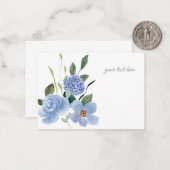 Creëer Uw eigen aangepaste ontwerp Notitiekaartje (Voorkant / Achterkant in situ)