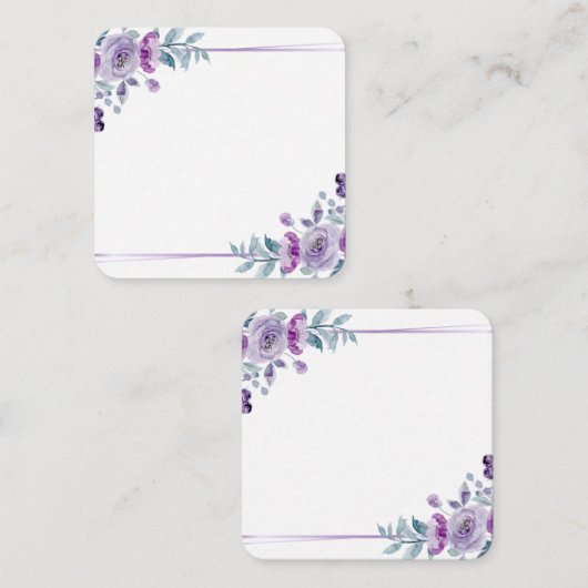 Creëer Uw eigen aangepaste ontwerp Notitiekaartje (Voorkant / Achterkant)