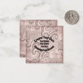 Creëer Uw eigen aangepaste ontwerp Notitiekaartje (Voorkant / Achterkant in situ)