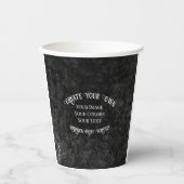 Creëer Uw eigen aangepaste ontwerp Papieren Bekers (Voorkant)