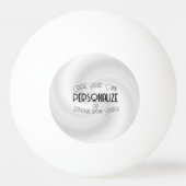 Creëer Uw eigen aangepaste ontwerp Pingpongbal (Voorkant)