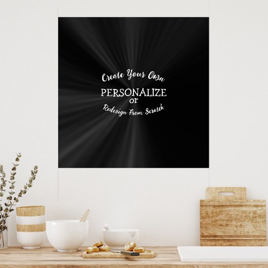 Creëer Uw eigen aangepaste ontwerp Poster (Keuken)