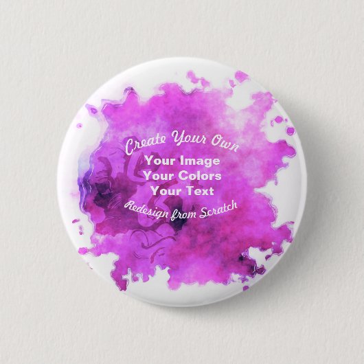 Creëer Uw eigen aangepaste ontwerp Ronde Button 5,7 Cm (Voorkant)